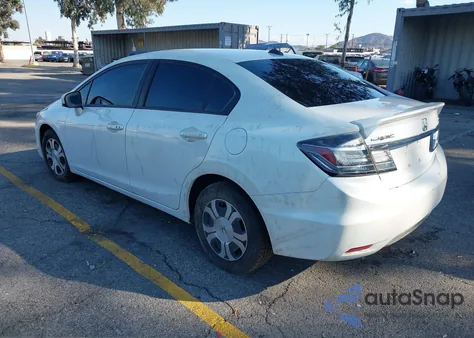 2014 Honda Civic Hybrid из США, поврежденный, VIN 19XFB4F36EE200750